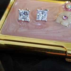 Diamonique 2.0 cttw Earrings